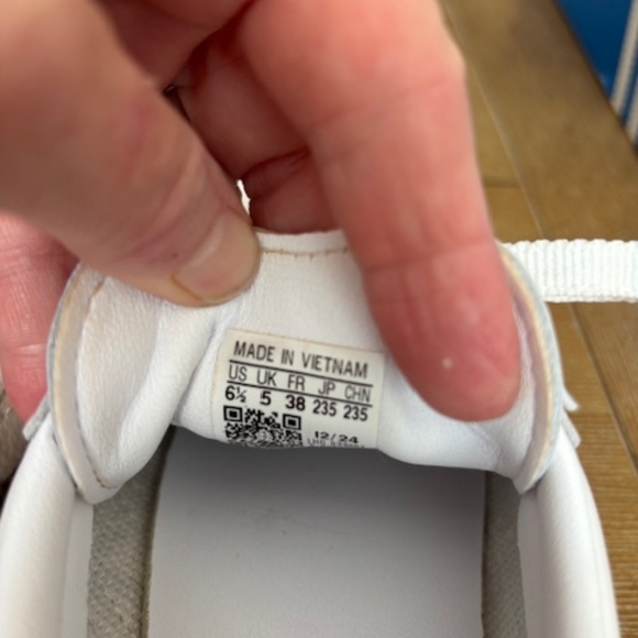 Adidas Samba OG White Wonder Mauve Women 6.5, EUC with Box - Picture 7 of 10